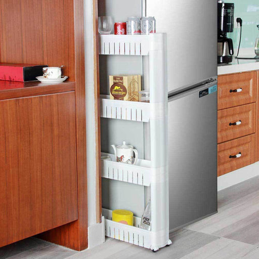immagine-1-dreamwell-carrello-carrellino-slim-salvaspazio-per-cucina-o-bagno-con-4-ripiani-e-4-ruote-ean-8050534664140