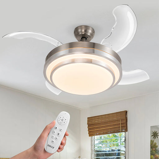 immagine-1-dreamwell-ventilatore-da-soffitto-in-acciaio-con-4-pale-plafoniera-a-led-e-telecomando-106cm-nichel-satinato-ean-8054143023282