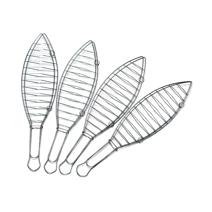 immagine-1-fun-cook-set-4-griglie-per-pesce-per-barbecue-in-acciaio-inox-42x10x21cm-57650-ean-8025950576506