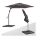 immagine-1-green-island-ombrellone-da-giardino-grigio-decentrato-3-x-3-mt-con-base-a-croce-e-sistema-air-vent-ean-8054143017403