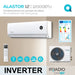 melchioni climatizzatore inverter 12000 btu irradio belair kit alastor 12 a r32 ean 8006012376869