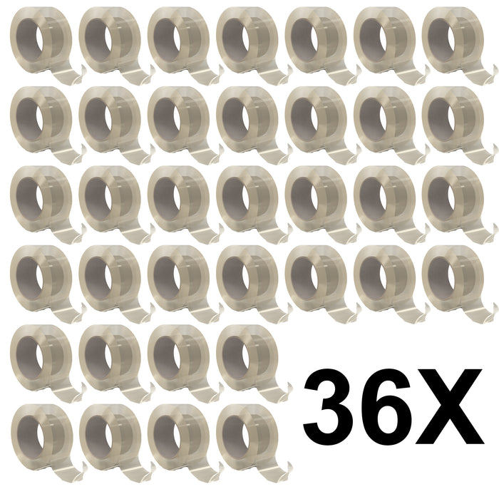plast italia 36x nastro imballo 50x132 acrilico silenzioso trasparente