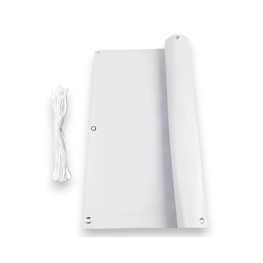 plastitalia stuoia ombreggiante in pvc 90 cm rotolo 6 mt bianco ean 8033266862596