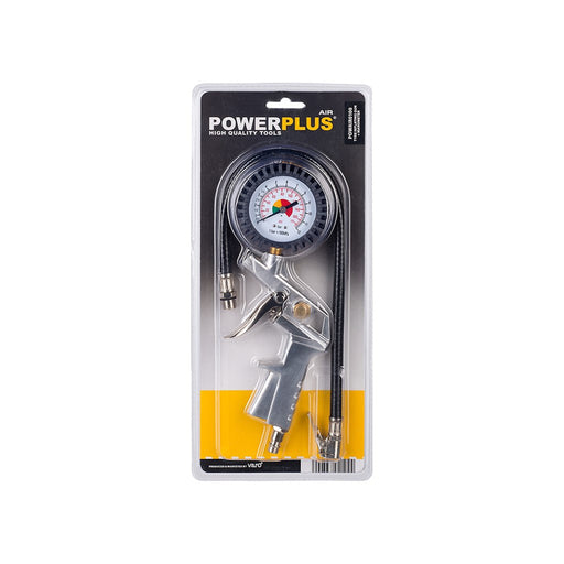 immagine-1-power-plus-pistola-pompa-con-manometro-per-gonfiaggio-pneumatici-powair0100-ean-5400338041044