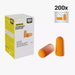 safety jogger works 200 paia di tappi auricolari per le orecchie per cancellazione del rumore ean 5401124479935