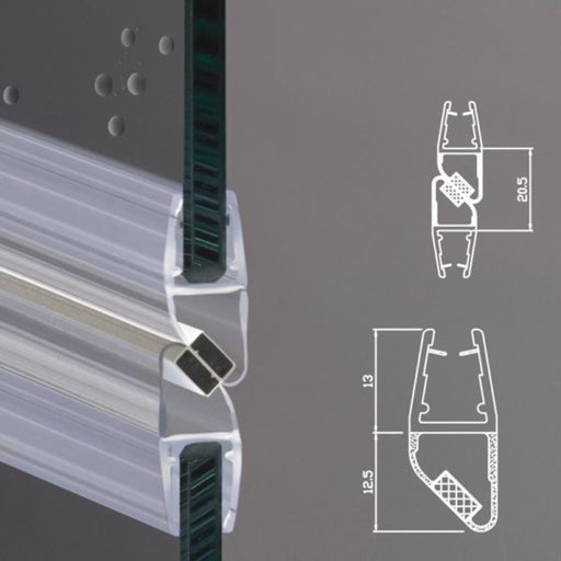 immagine-1-showerguard-kit-2-pezzi-guarnizione-magnetica-per-box-doccia-vetro-6-8mm