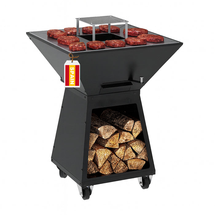 soleilux barbecue 70x70 a legna brasafina ean 8428832094103