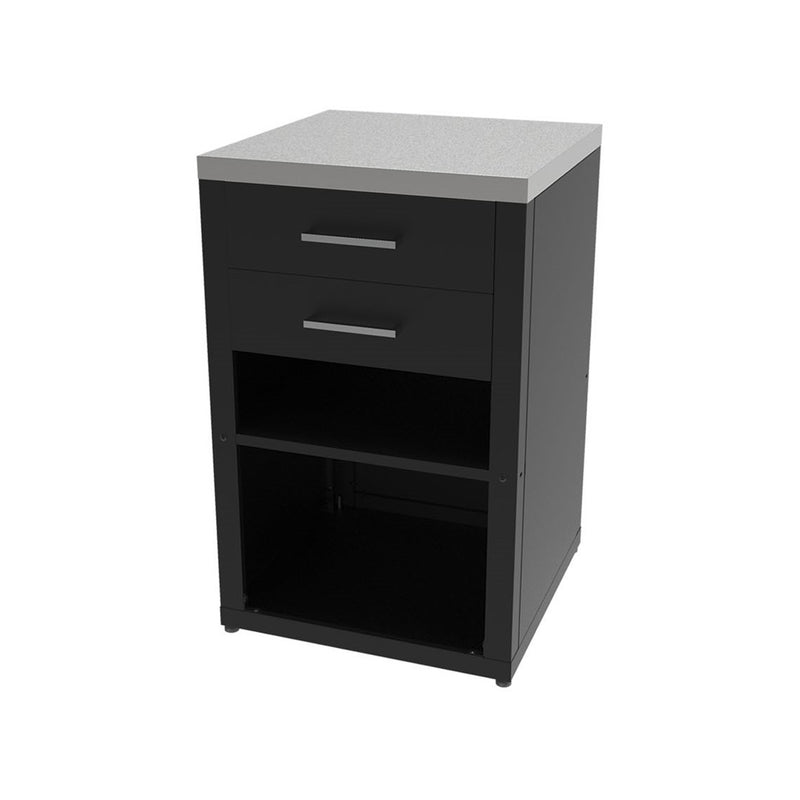 soleilux modulo piano con 2 cassetti estraibili l 607 x p 607 x h 90cm ean 8058753799315