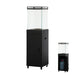 soleilux soleilux stufa patio a gas gpl 9 kw con accensione piezoelettrica riscaldatore da esterno decorativo 42x42x h 152cm ideale per bar ristoranti strutture ean 8058753794990