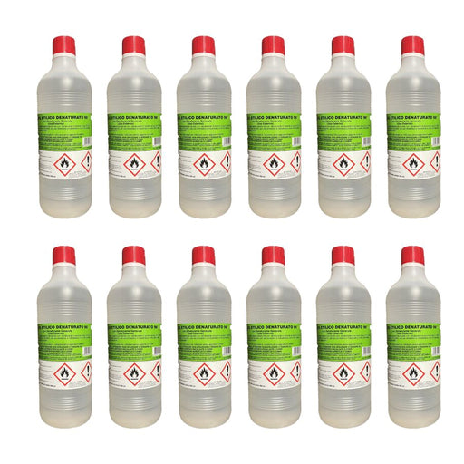 immagine-1-sprint-chimica-s-p-a-kit-12-bottiglie-di-alcool-etilico-denaturato-bianco-96-1lt