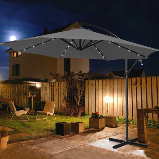 immagine-2-dreamwell-ombrellone-giardino-3mt-con-luce-led-solare-palo-decentrato-con-carrucola-grigio-32-led-con-pannello-solare-ean-8054143020465