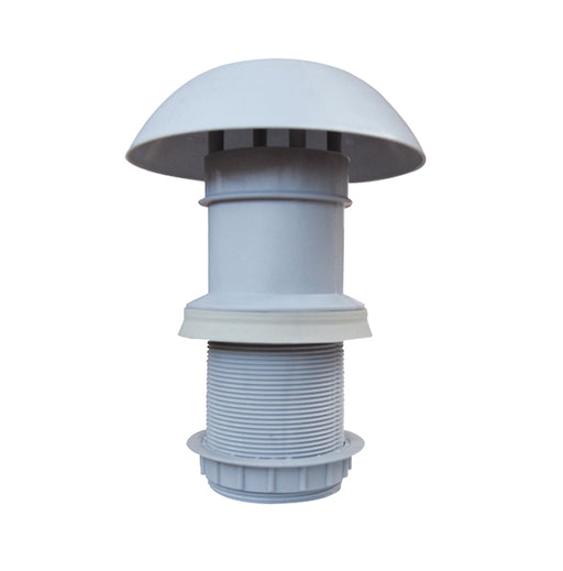lux camino per scarico esalazioni 60mm in polipropilene con anello antispruzzo parap ean 8033593663613