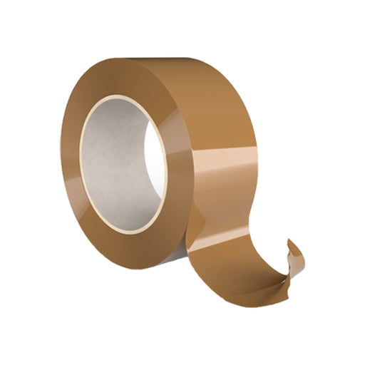 plast italia 36x nastro imballo 50x132 acrilico silenzioso avana