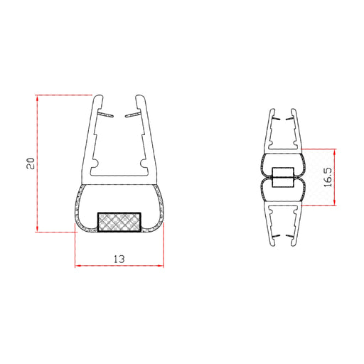 immagine-2-showerguard-kit-2-pezzi-guarnizione-magnetica-per-box-doccia-vetro-6-8mm