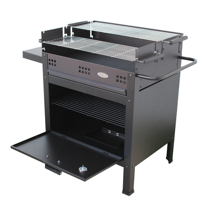 soleilux barbecue a legna e carbone con forno pizza con termometro etna v20 ean 8428832088300