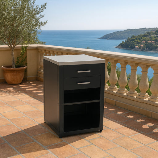 soleilux modulo piano con 2 cassetti estraibili l 607 x p 607 x h 90cm ean 8058753799315
