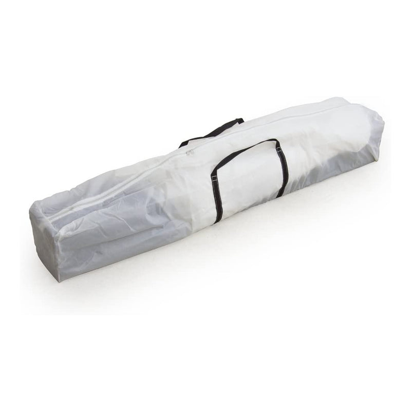 cilvani gazebo richiudibile 3x3mt pieghevole a fisarmonica automatico mercato tenda fiera bianco ean 8026158000954