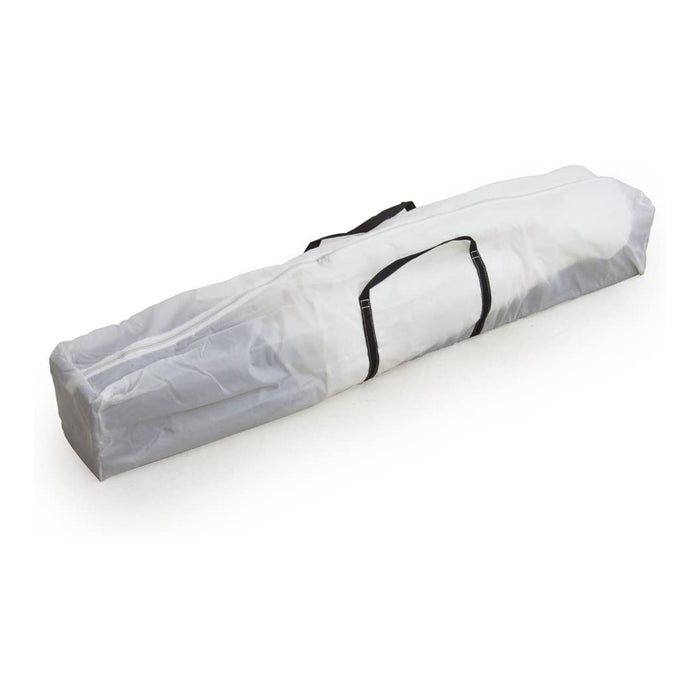 cilvani gazebo richiudibile 3x3mt pieghevole a fisarmonica automatico mercato tenda fiera bianco ean 8026158000954