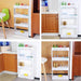 immagine-3-dreamwell-carrello-carrellino-slim-salvaspazio-per-cucina-o-bagno-con-4-ripiani-e-4-ruote-ean-8050534664140