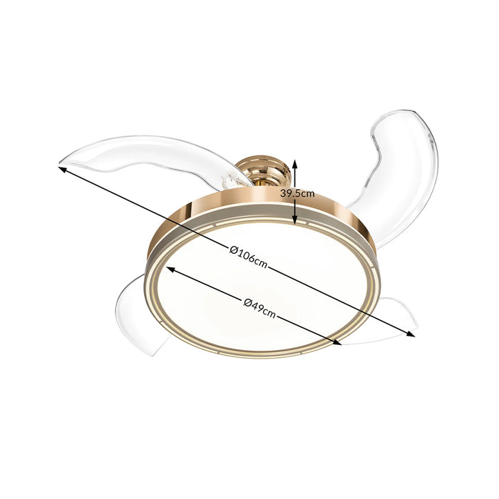 immagine-3-dreamwell-ventilatore-da-soffitto-in-acciaio-con-4-pale-plafoniera-a-led-e-telecomando-106cm-bronzo-ean-8054143023305