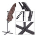 immagine-3-green-island-ombrellone-da-giardino-tortora-decentrato-3-x-3-mt-con-base-a-croce-e-sistema-air-vent-ean-8054143017380
