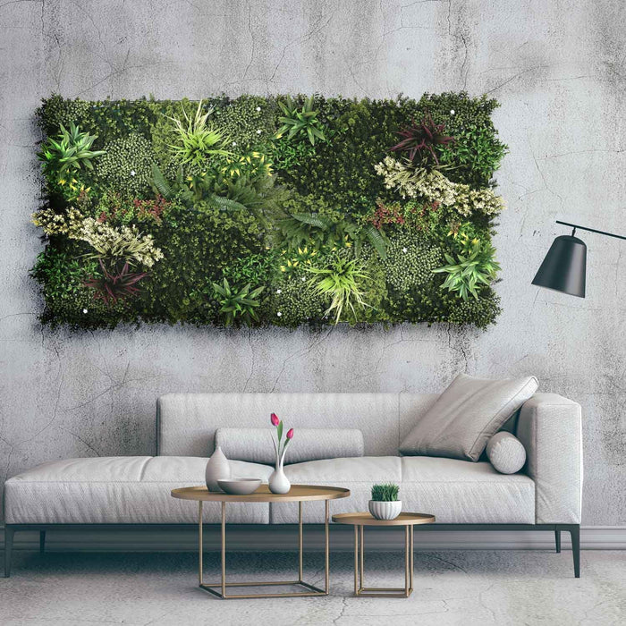 green island pannello decorativo per parete prato niagara2 dimensioni 100x100 cm