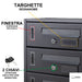 soleilux cassetta postale condominiale da muro buca lettere componibile made in italy 2 posti 30x17x22h ean 8058753795126
