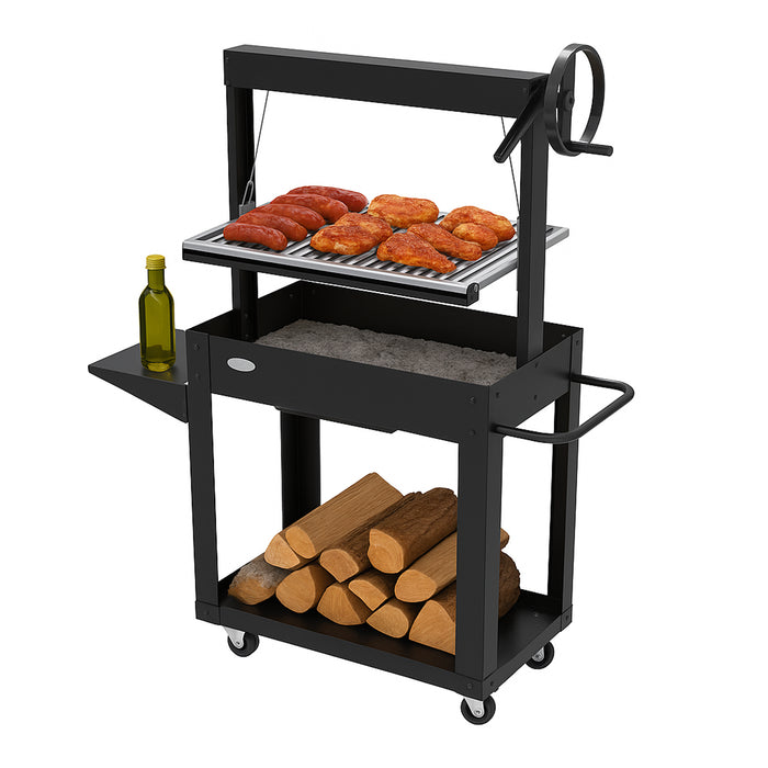 soleilux custodia x bbq lenagrill e santa maria 50x130cm h 160cm ean 8428832092307