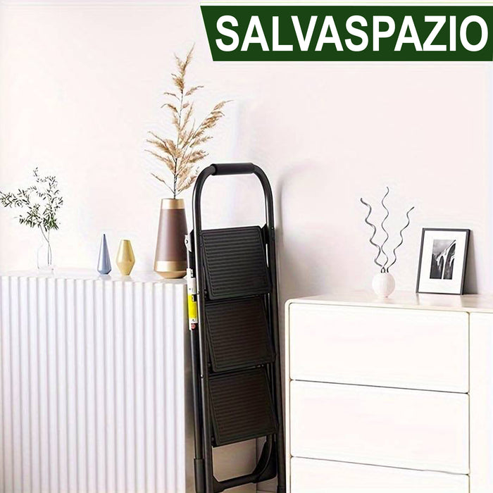immagine-3-vulcan-sgabello-pieghevole-e-leggero-salvaspazio-3-gradini-nero-547x1022cm-portata-150kg