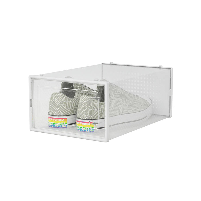 dreamwell set 12 scatole portascarpe salvaspazio impilabili 33 5x23x14 5cm ean 8054143036350