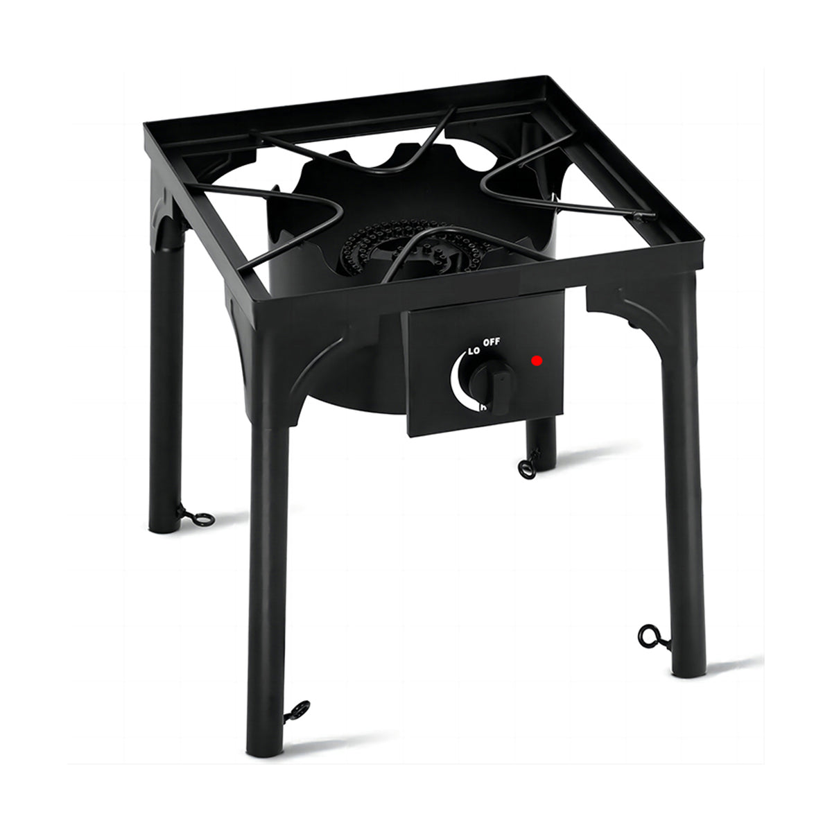 soleilux fornellone 3 in 1 rialzato da esterno gpl con accensione piezo 40x40cm h 81cm