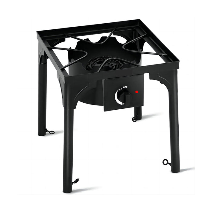 soleilux fornellone 3 in 1 rialzato da esterno gpl con accensione piezo 40x40cm h 81cm