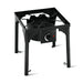 soleilux fornellone 3 in 1 rialzato da esterno gpl con accensione piezo 40x40cm h 81cm