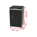 soleilux modulo fornello a 3 fuochi con coperchio e anta con vano bombola l 607 x p 607 x h 90cm ean 8058753794198