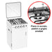 soleilux soleilux cucina da esterno 50x50cm h85cm con mobile portabombola e accensione piezo ean 8058753799995