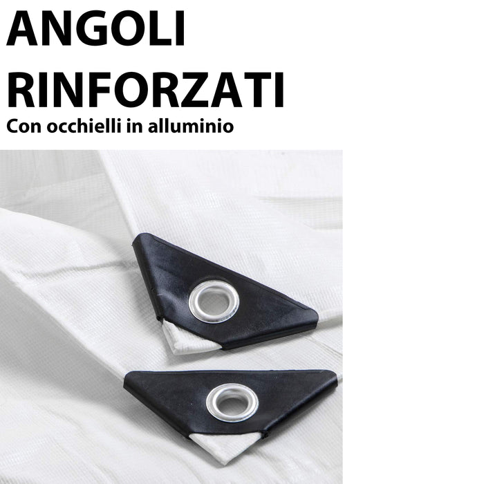 soleilux telo copertura grantelo 300gr 4x5mt bianco ean 8058753790350