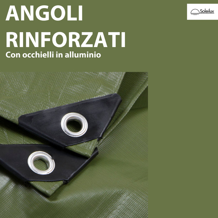 soleilux telo copertura grantelo 300gr 8x10mt verde ean 8058753790985