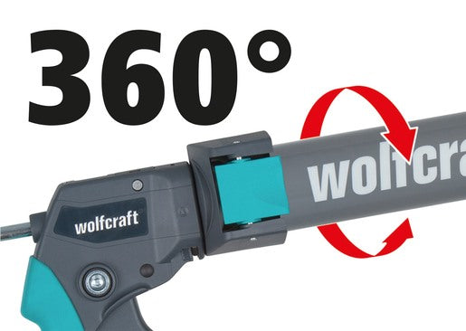 immagine-4-wolfcraft-pistola-per-silicone-salvaspazio-mg-310-wolfcraft-4357000-ean-4006885435704