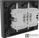 electraline 3pmark spa multipresa da incasso quadra 4 prese nera ean 8011439221159