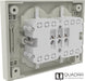 electraline 3pmark spa multipresa da incasso quadra 4 prese sabbia ean 8011439221258