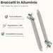 solarius tenda da sole a caduta con bracci regolabili arancio e tortora disponibile in 3 misure ean 8014211951152