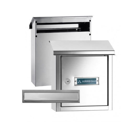 immagine-1-arregui-pack-bucalettere-e-cassetta-raccogliposta-in-acciaio-inox-arregui-v4037-ean-8425181140376