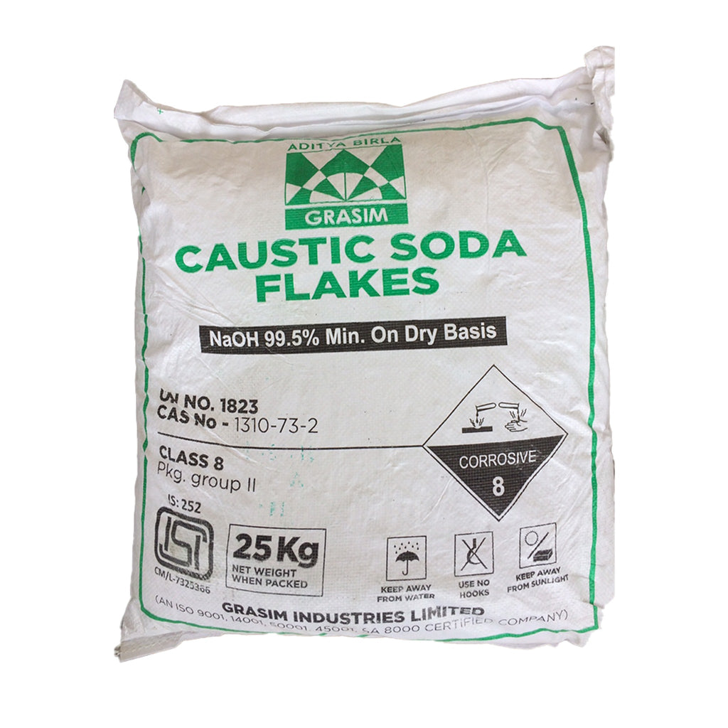 Soda Caustica 25 Kg A Scaglie Sacco Per Sverniciare E Sturare Scarichi —  isola verde