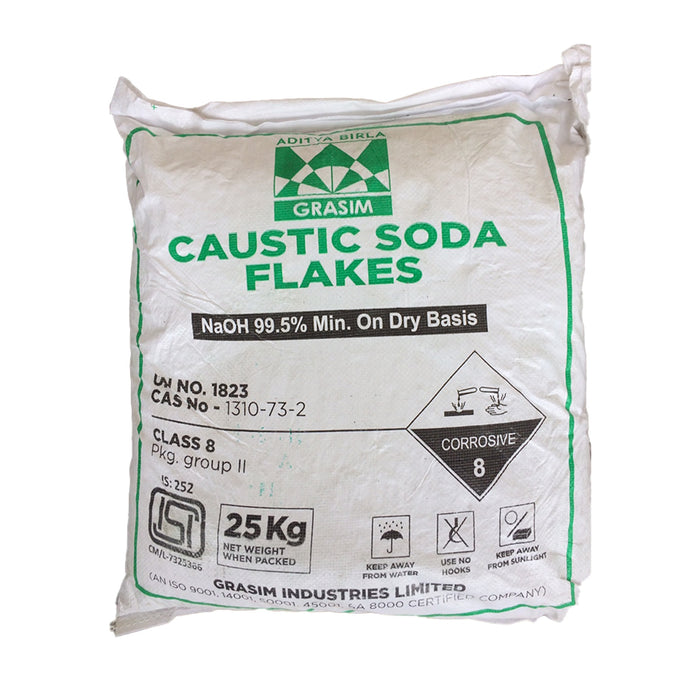 Soda Caustica 25 Kg A Scaglie Sacco Per Sverniciare E Sturare