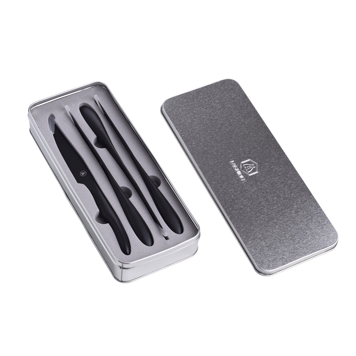 immagine-1-polyflame-set-da-4-coltelli-da-bistecca-con-scatola-in-metallo-laguiole-40268432-ean-3661075174774