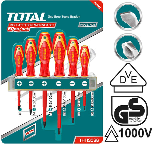 immagine-1-total-set-6-cacciaviti-elettricista-1000v-total-tools-thtis566-ean-6925582170559