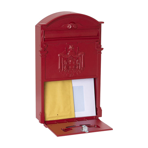 immagine-2-arregui-cassetta-postale-stile-classico-in-alluminio-rosso-arregui-residencia-d-2151r-ean-8019635804114