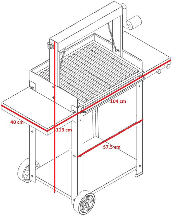 immagine-2-imor-barbecue-argentino-a-legna-con-altezza-della-griglia-regolabile-con-maniglia-a-catena-montevideo-ean-8428832088508