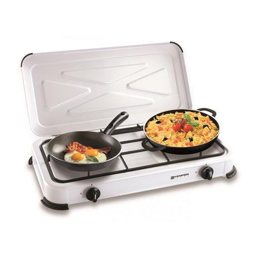 immagine-2-kemper-fornello-smaltato-2-fuochi-in-inox-fornellino-da-campeggio-cucina-a-gpl-104981-ean-8008004005900