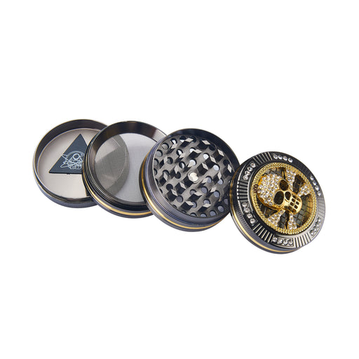 immagine-2-polyflame-grinder-in-metallo-con-4-scomparti-e-teschio-di-lusso-40506118-ean-3661075211219